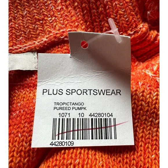 Est. 1945 Orange Knit Tank Top Women Size 22/24W NWT! - Picture 6 of 8